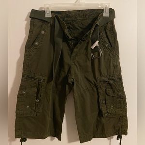 Lee Hanton Olive Green Men Short
